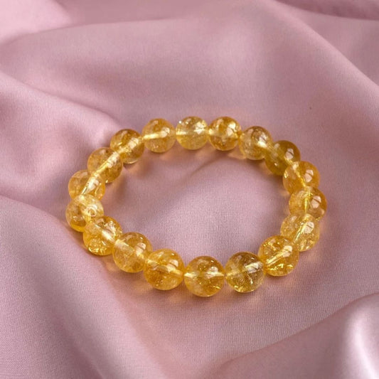 YELLOW CITRINE BRACELET