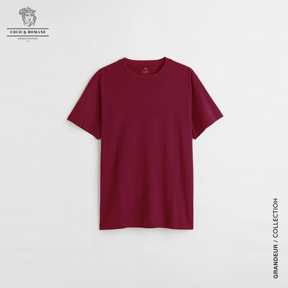 Classic Crew - Crimson Maroon