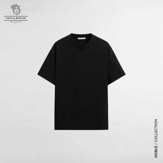 Oversized Luxe Tee - Black