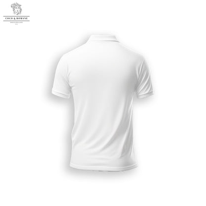 Customised Name Limited Edition Polo T-Shirt (Black/White)