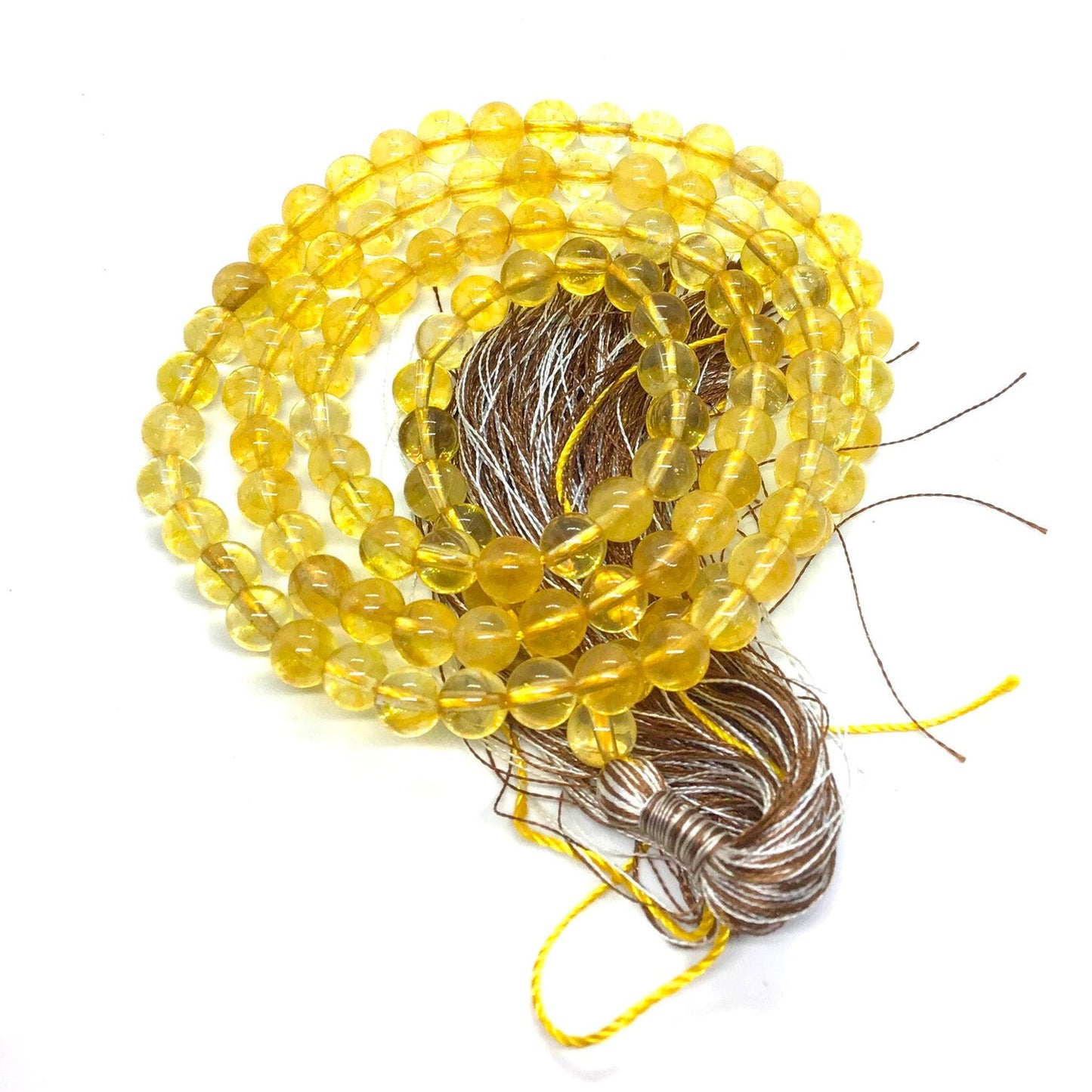 YELLOW CITRINE MALA