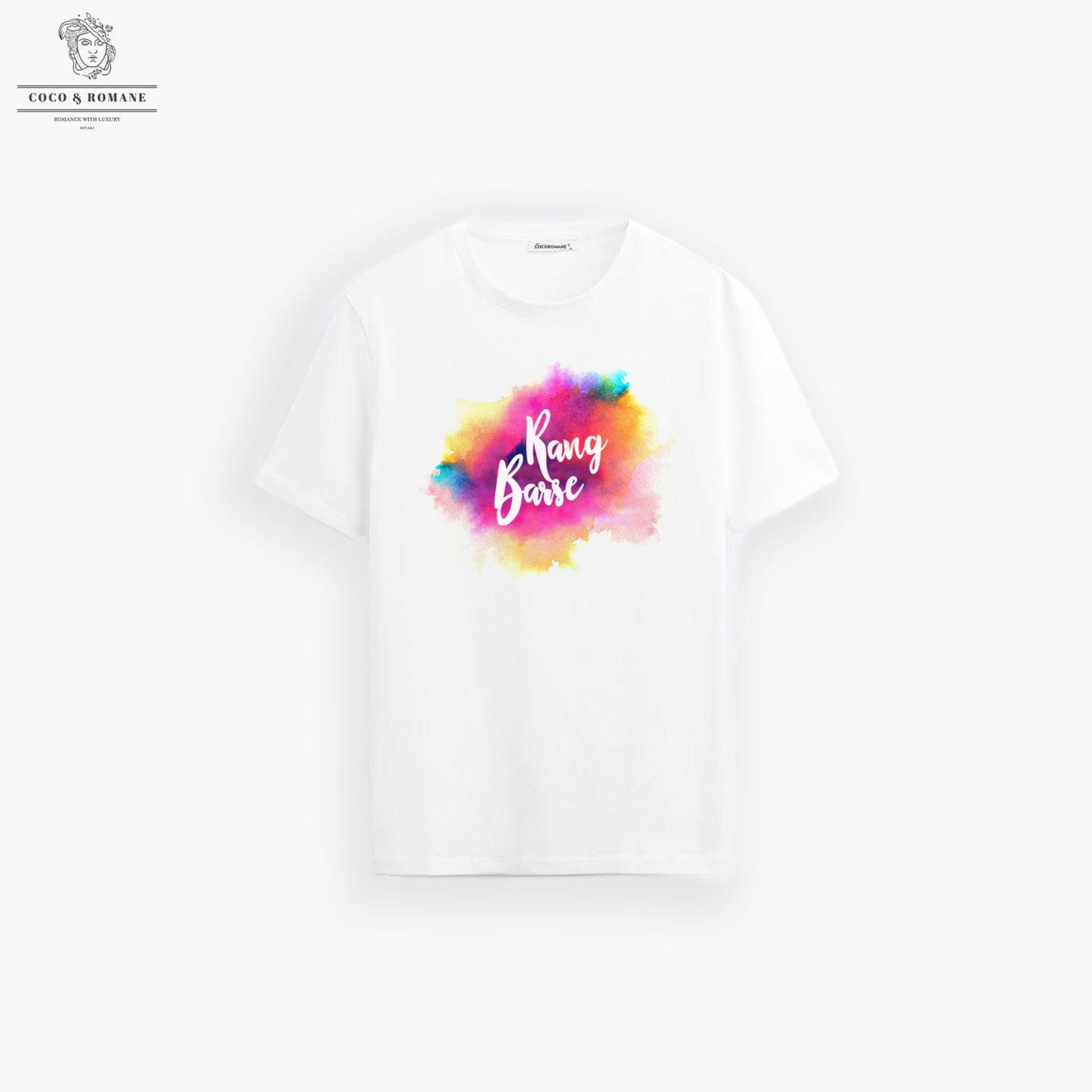 Rang Barse Holi Couple T-Shirt