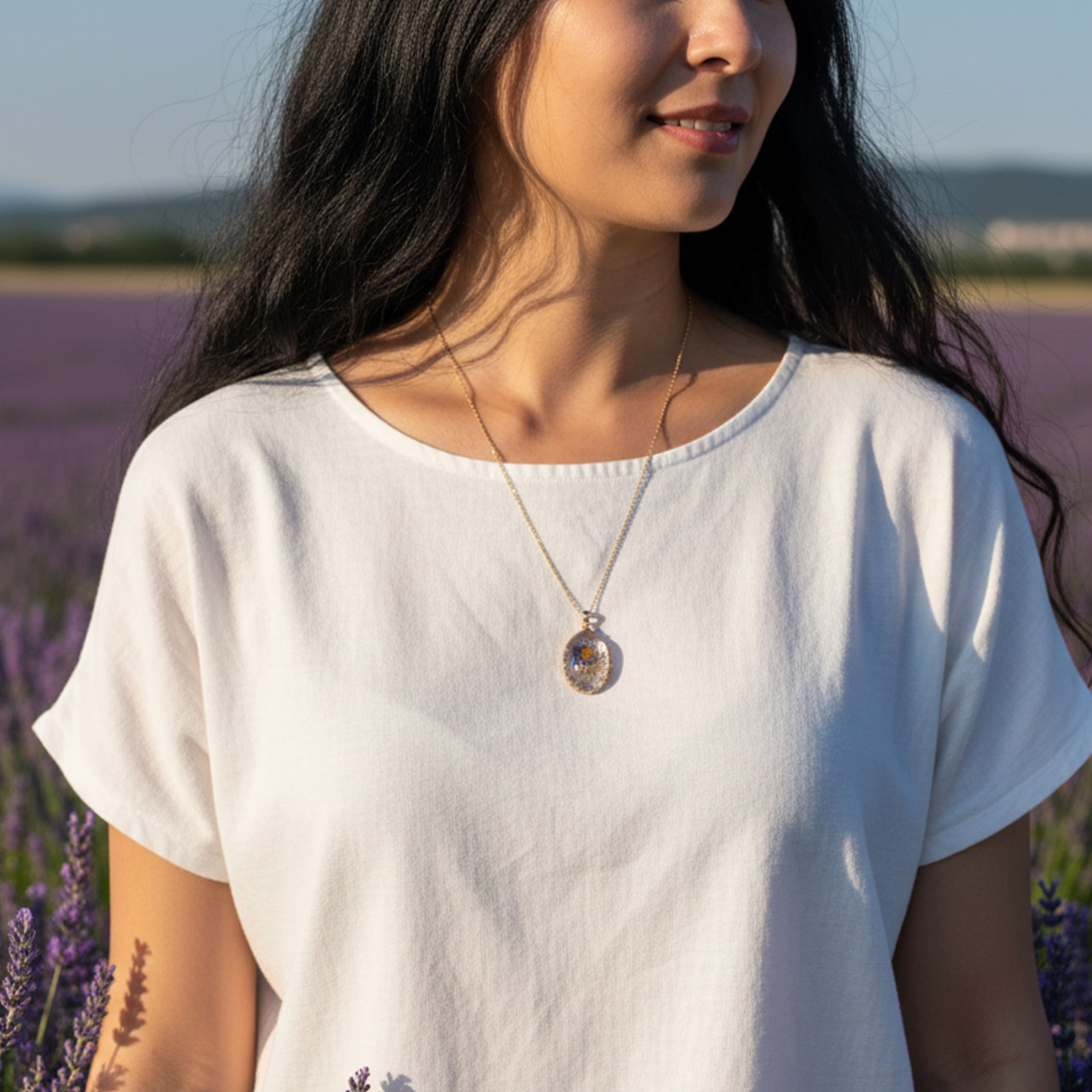 Enchanted Resin Necklace