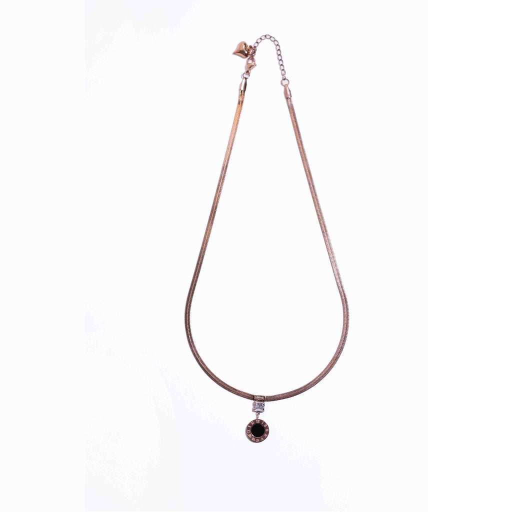 Eternal Roman Dial Necklace