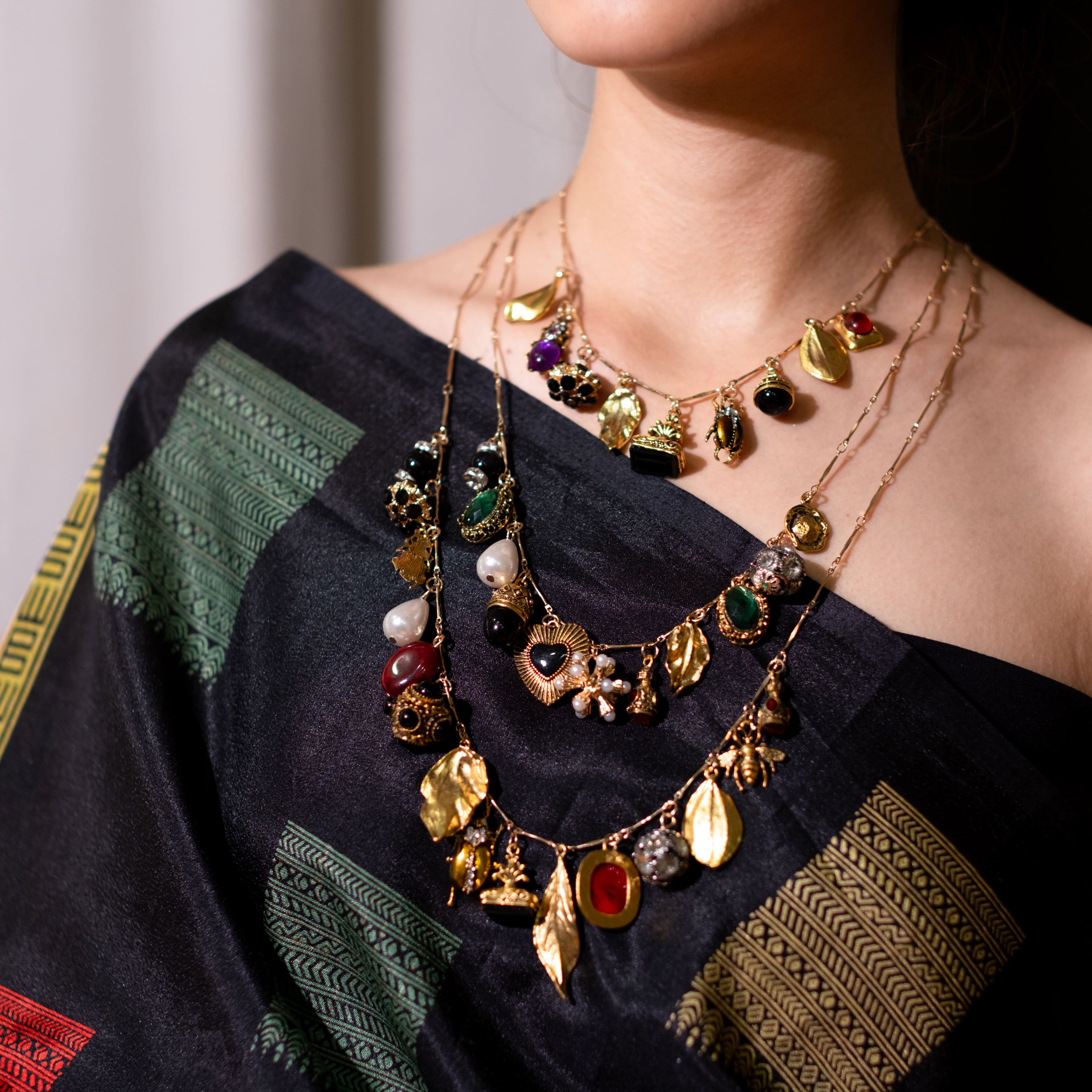Heirloom Style Layered Necklace