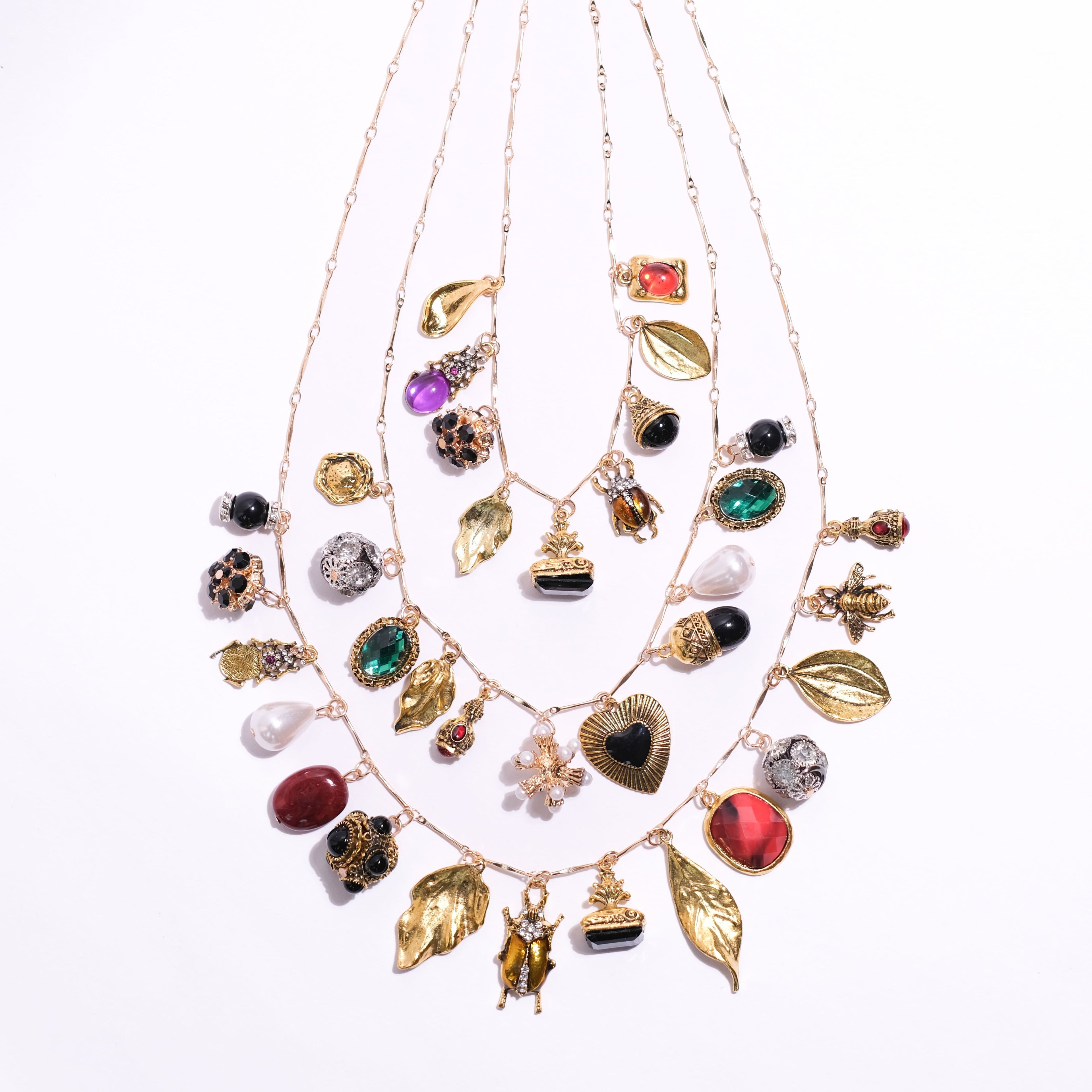 Heirloom Style Layered Necklace