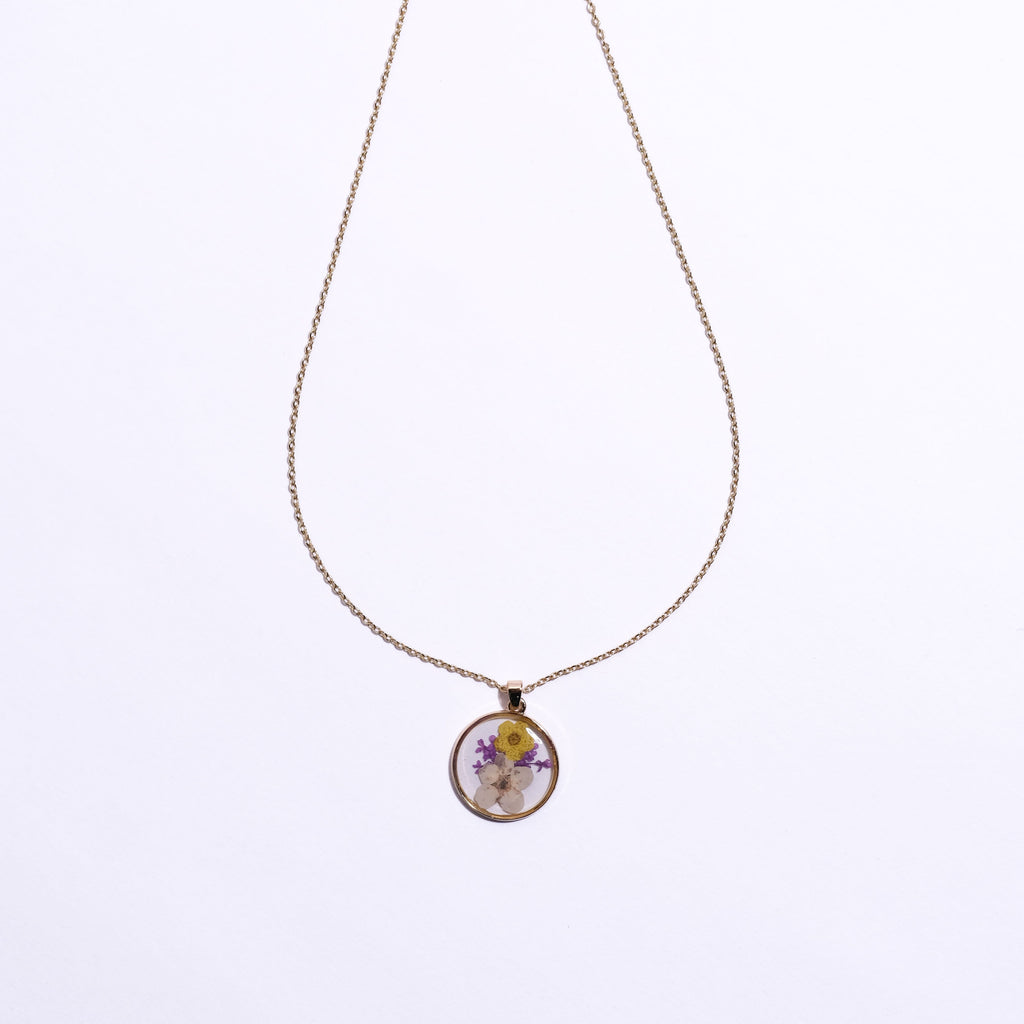 Meadow Drop Necklace Resin