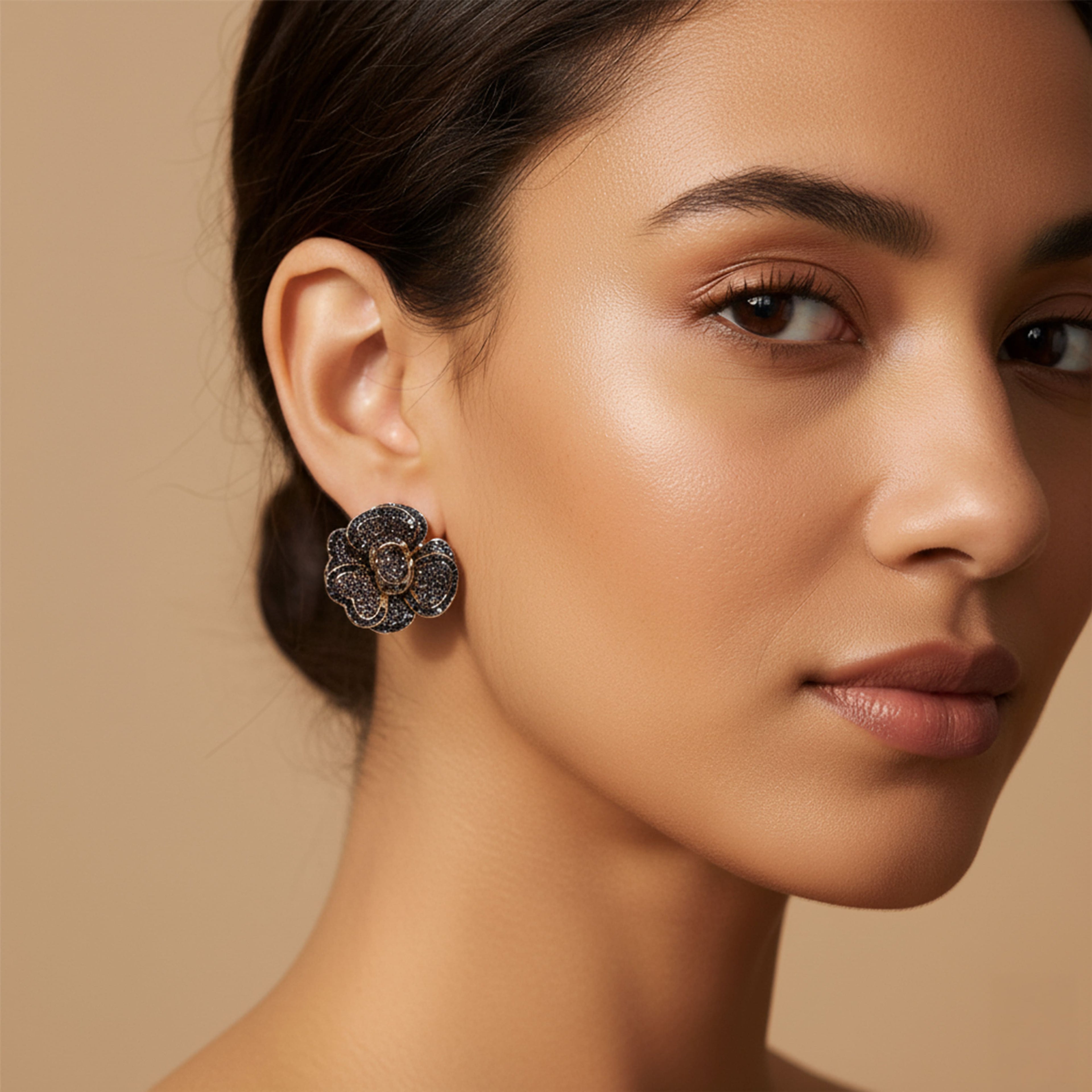 Midnight Bloom Earrings