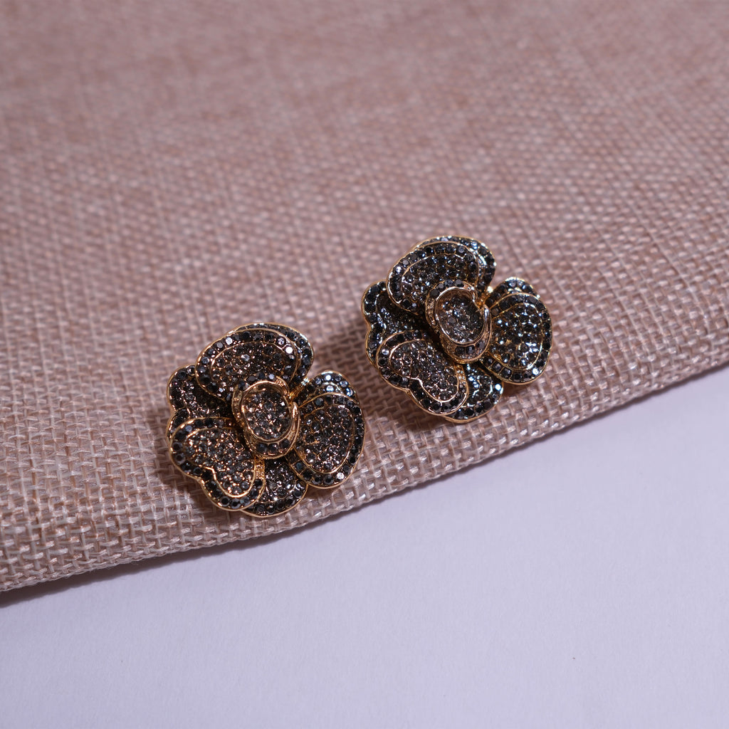 Midnight Bloom Earrings