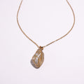 Resin with Anti-Tarnish Gold Necklace