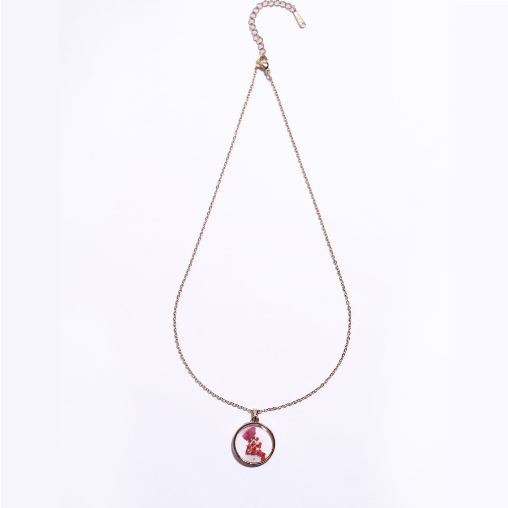 Romane Petal Charm Necklace