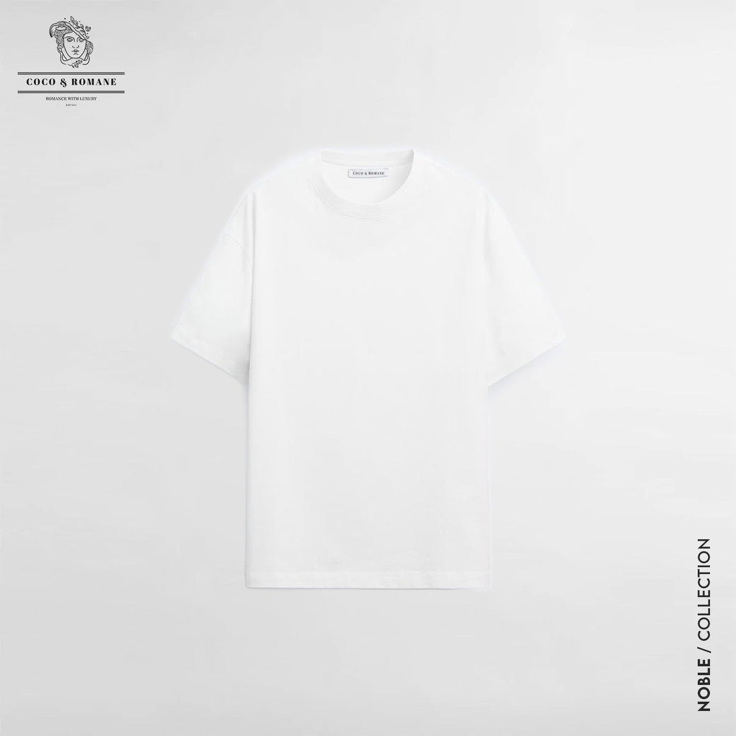 Oversized Luxe Tee - White