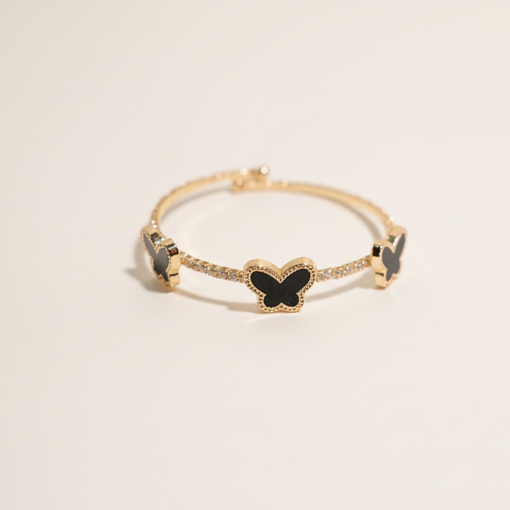 Golden Butterfly Cuff