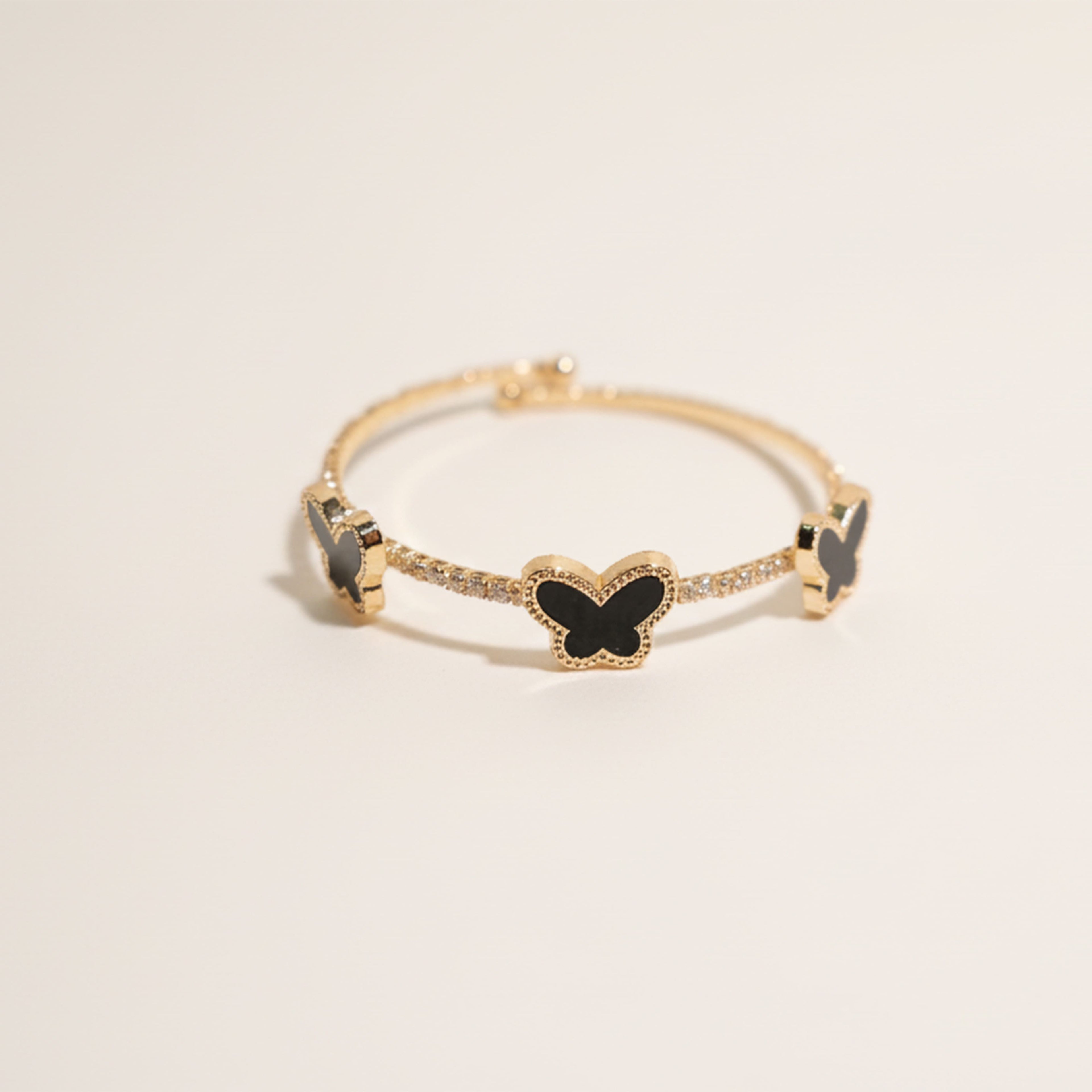 Golden Butterfly Cuff