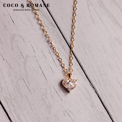 22KT GOLD HEART PENDANT