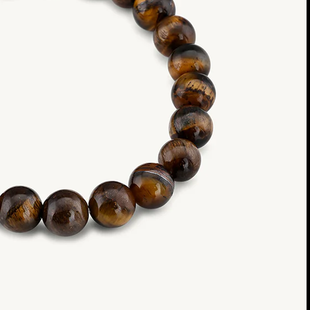 Tiger eye gemstone